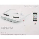 2D Video Glasses for iPhone/iPod/iPad 2 - 72" Virtual Screen