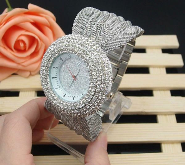 2012 Latest Design Analog Quartz Watch Women fashion crystal